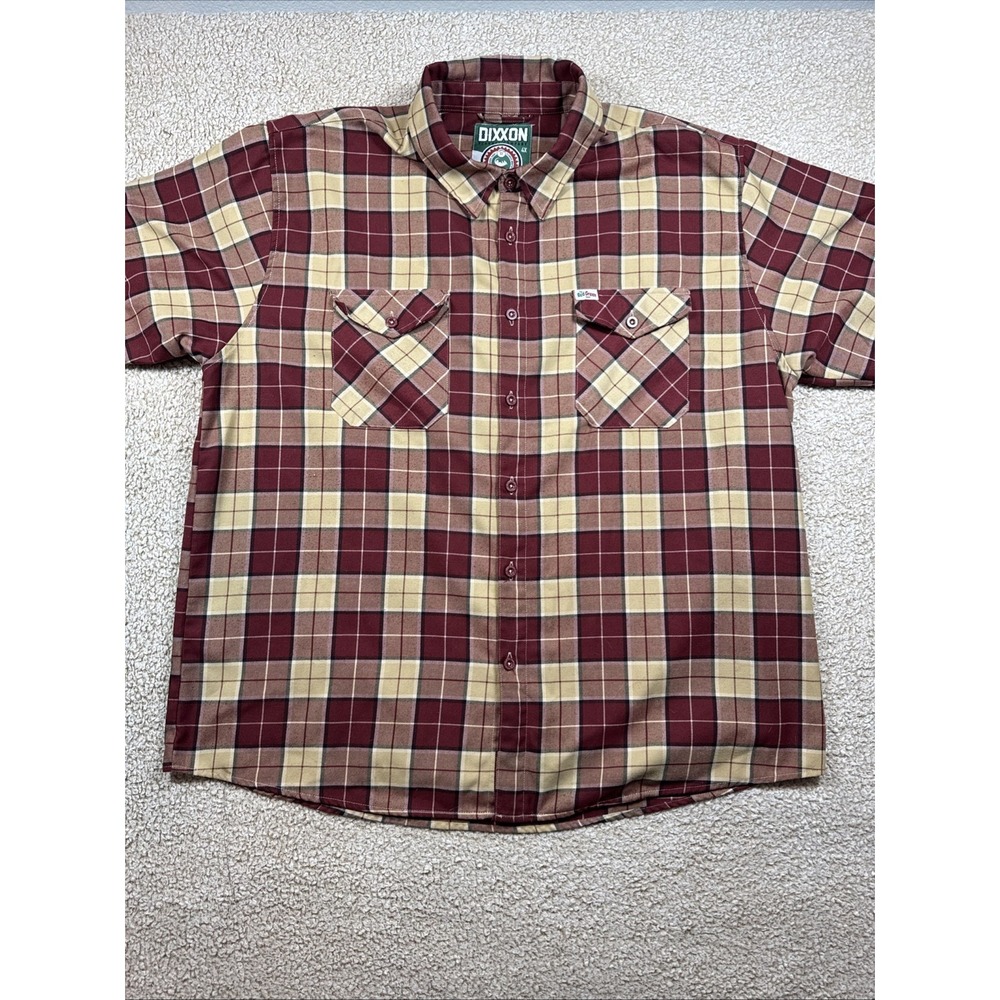 Dixxon Flannel The Red Green Show Men's 4XL Long Sleeve Limited Edition Check